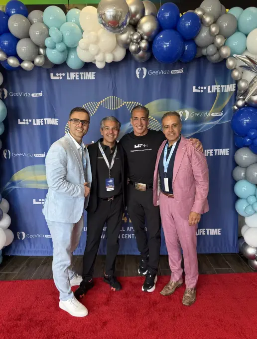 Red carpet group photo